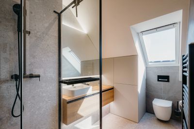 Rekonstruovaný podkrovní byt Sušilova